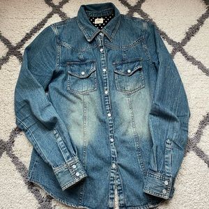 O’Neill Flowered Jean Jacket